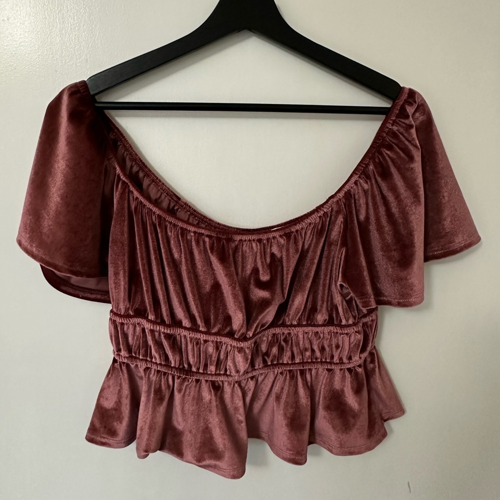 Altar’d State Velvet Top